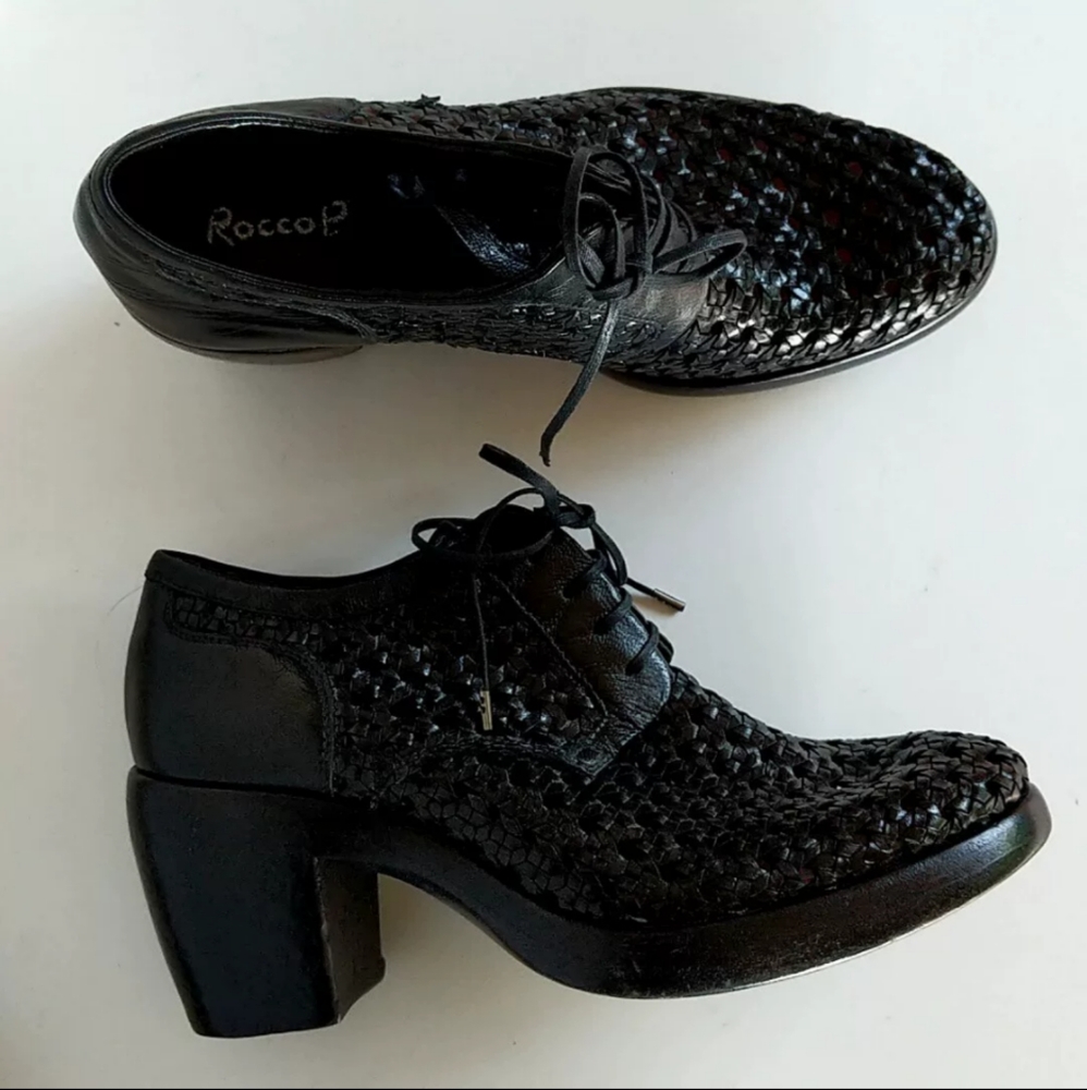 Brand New Rocco P Origin Italy Skeleton Leather Shoes
